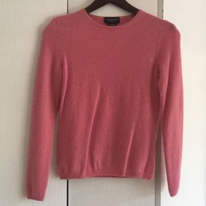 Sutton Studio cashmere sweater pink size Small